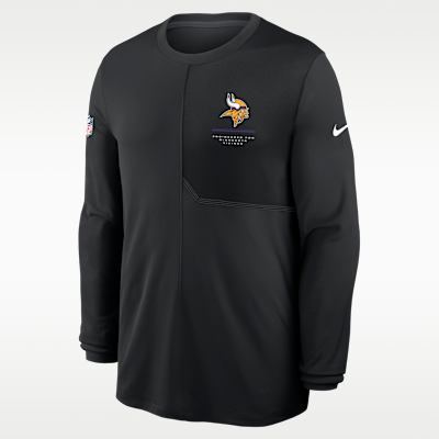 Minnesota Vikings Sideline Coach Men's Nike Dri-FIT NFL Long